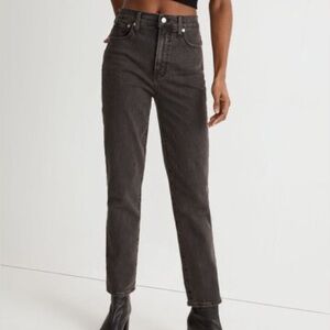 Madewell Perfect Vintage Black Jeans